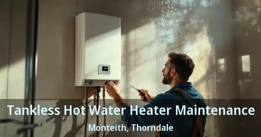 Tankless Hot Water Heater Maintenance Monteith, Thorndale - ON